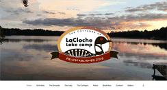 Desktop Screenshot of laclochelakecamp.com